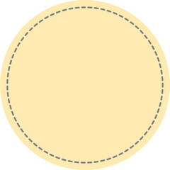 Cute circle dashed line