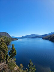 Obraz premium lago en bariloche