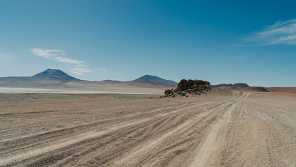 Au cœur du désert du sud de la Bolivie