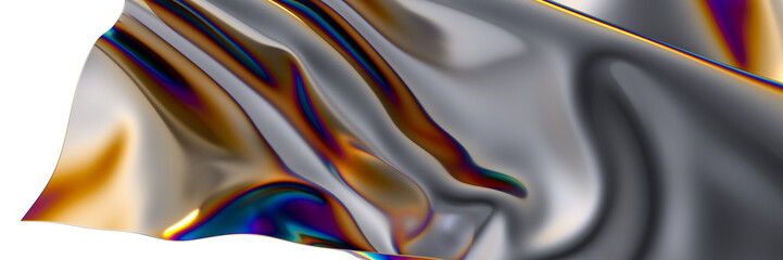 Radiant Holographic Hues: A Dazzling Journey through a 3D Holographic Universe