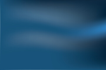 Dark blue gradient blurred background. Vector illustration