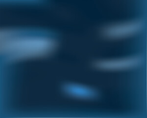 Obraz premium Dark blue gradient blurred background. Vector illustration