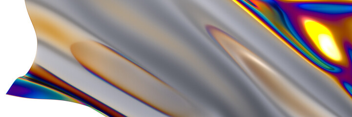 Radiant Holographic Hues: A Dazzling Journey through a 3D Holographic Universe