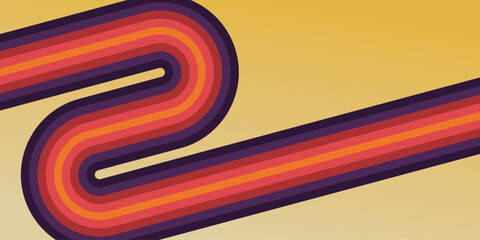 A bright yellow font stands out against a crisp white background, each letter perfectly aligned in a neat line.