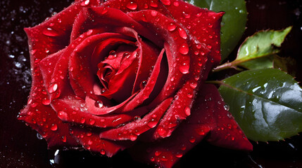 Whispers of Melancholy: Unveiling the Captivating Allure - Red Rose