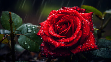 Whispers of Melancholy: Unveiling the Captivating Allure - Red Rose