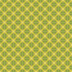 星の模様のリピートパターン、菱形タイルのシームレスパターン、幾何学模様の背景イラスト、幾何学模様壁紙イラスト