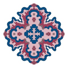 ornamental round lace ornament