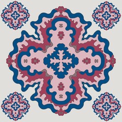 ornamental round lace ornament