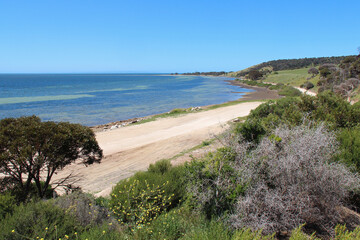 littoral at kangaroo island (australia)