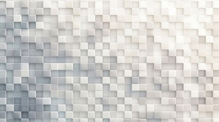Geometric mosaic squares background. Subtle light grey gradient tint, shade and tone palette guide swatch chart transparent overlay. Abstract monochrome clean professional  banner, generative AI