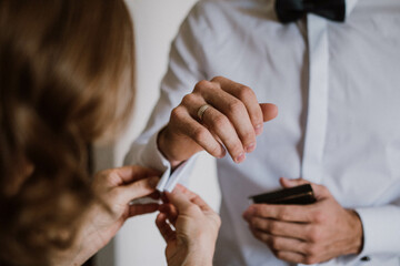 Obraz premium Hochzeit, Business 