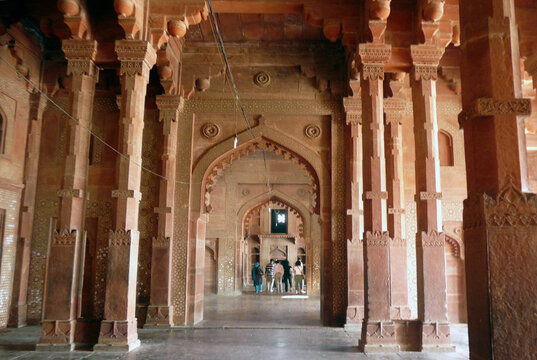 Interior of Fatehpur Sikri, Agra, India