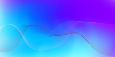 Abstract wave on gradient color background. vector eps.10