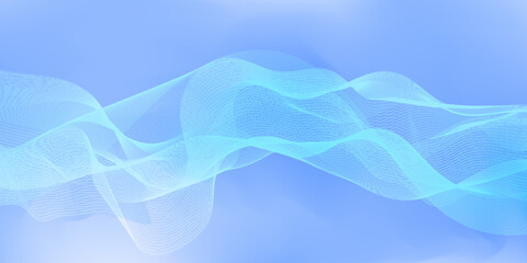 Abstract wave on gradient color background. vector eps.10