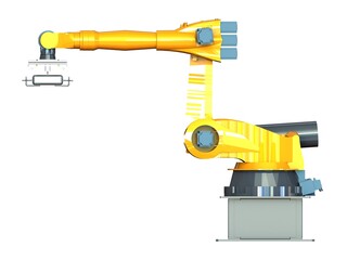 KUKA Robot KR 210-2K W Gripper 3D model