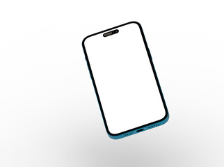 Mockup - Smartphone frameless blank screen mockup