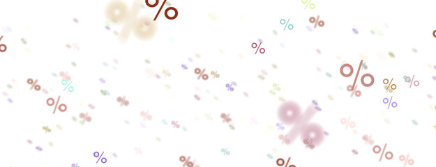 sale digital percent in transparent