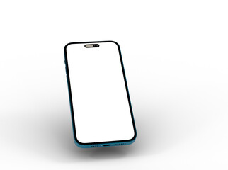 Mockup - All-screen smartphone mockup isolated 3d
