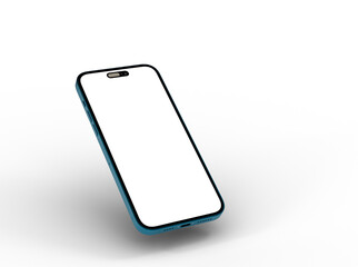 Mockup - mobile smartphone device digital isolated 3d
