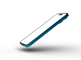 Mockup - Smartphone. Mobile phone Template. Telephone 3d