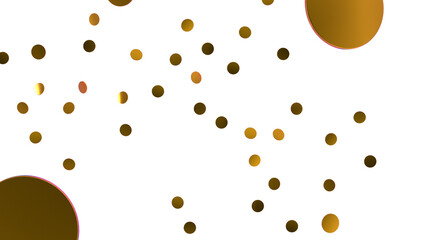 Glittering golden confetti png. Glittering golden  - PNG transparent