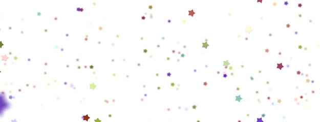 XMAS Holiday  colourful lden decoration, glitter frame isolated -