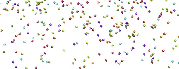 The XMAS stars are a colorful addition to any festive decoration, with a stars background that features sparkle lights confetti falling.