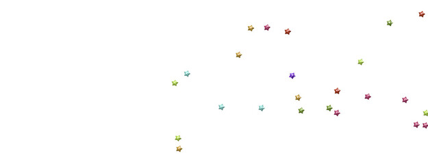 colourful  XMAS stars background, sparkle lights confetti falling. magic shining Flying christmas stars on night