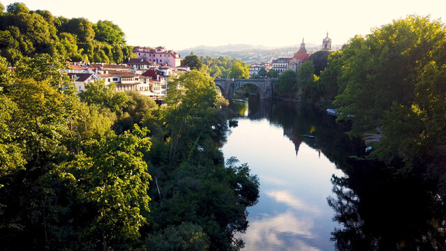 Sunset view over Amarante