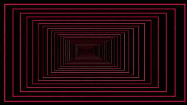 Square Tunnel Loop back ground