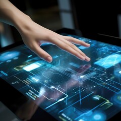 Using a future user interface - AI generated