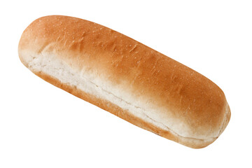 1 Hot Dog Brötchen und Hintergrund transparent PNG cut out