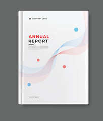 annual report template cover design