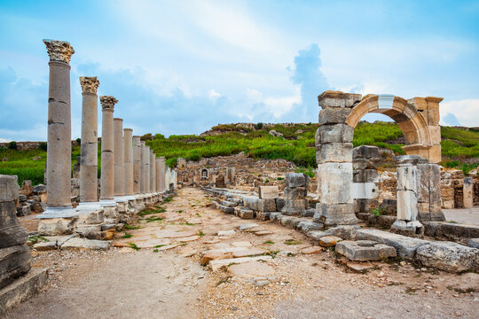 Perge ancient anatolian city, Antalya