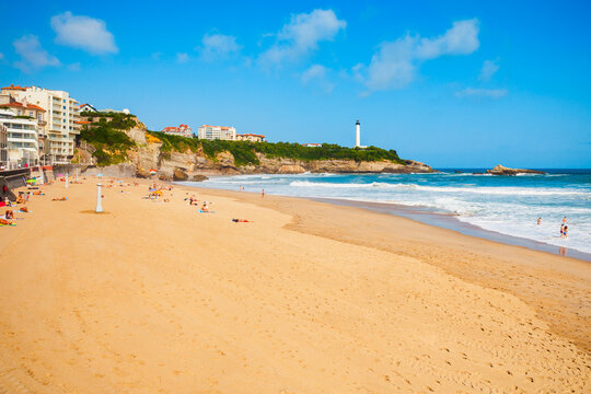La Grande Plage beach, Biarritz