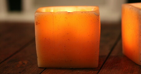 Decorative Candlelight. Candle lights decor. Romantic lights at night