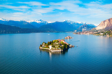 Isola Bella, Lago Maggiore Lake - obrazy, fototapety, plakaty