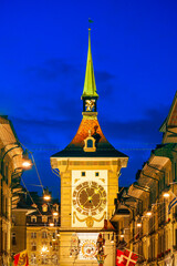 Zytglogge tower in Bern, Switzerland