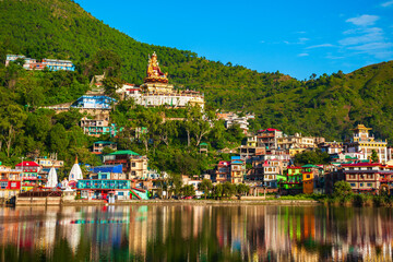 Rewalsar buddhist town near Mandi, India