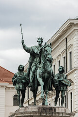 Monument to King Ludwig I in Munich, Germany