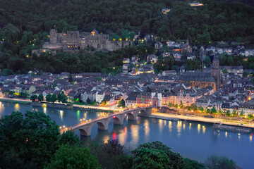 Heidelberg & Night Lights