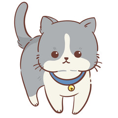 Cute cat cartoon