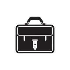 Briefcase icon vector illustration. suitcase sign and symbol. luggage symbol.