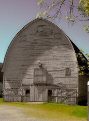 old barn door