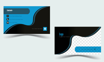 Clean and classy Business Card vector template design