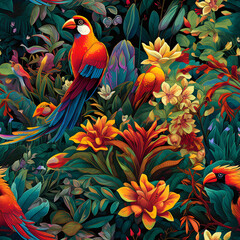 Obraz premium Bird patterns