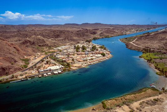 Views of Colorado River near Parker, AZ