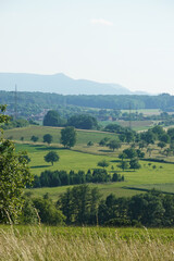 Fototapeta na wymiar Countryside in Baden-Wurttemberg Land, Germany 