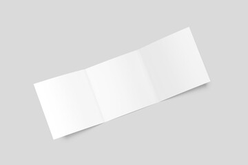 SQUARE TRIFOLD MOCKUP